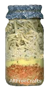 chicken noodle soup jar mix