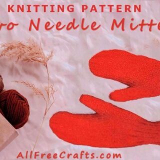 free knitting patterns for two needle mittens
