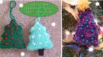 knitted christmas trees pattern
