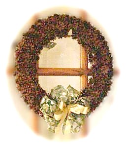 pine cone wreath