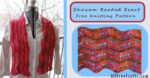 shazam bead scarf free knitting pattern
