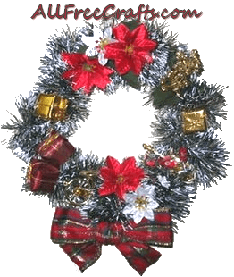 Homemade Wreaths from Recycled Shrimp Rings