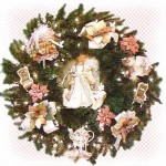 victorian ornaments wreath