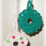 crochet Christmas wreaths