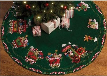 xmas tree skirt