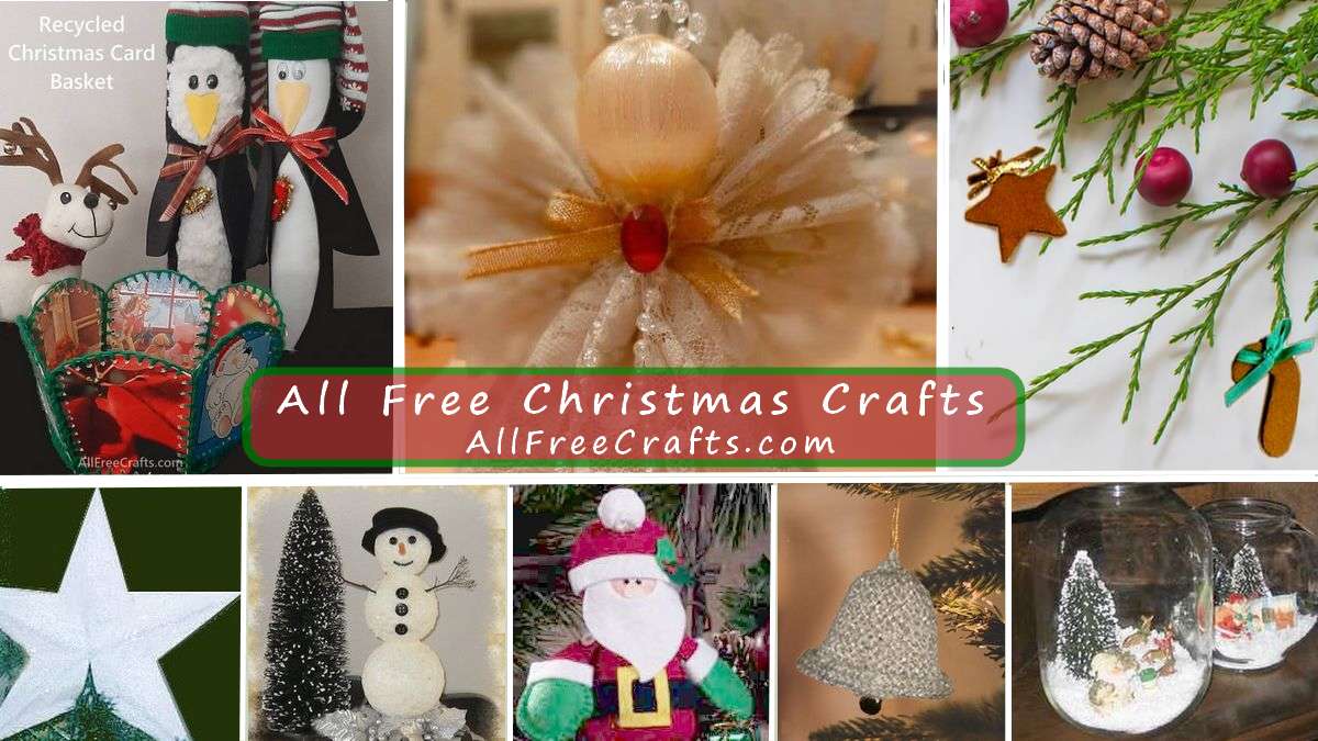 all free Christmas crafts assortment