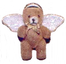 tiny teddy bear angel