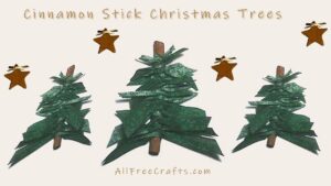 cinnamon stick christmas trees