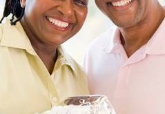 couple with gift
