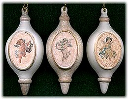 angel bisque ornaments