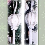 doily tassel ornaments