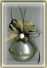 Embellished Glass Ornaments