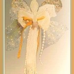 embroidery floss angel