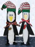 paper towel roll penguins