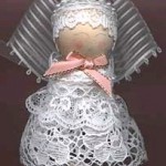 ribbon and lace angel