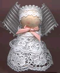 ribbon and lace angel