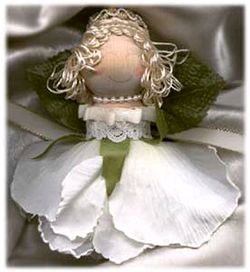 silk rose angel