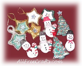 salt dough christmas ornaments