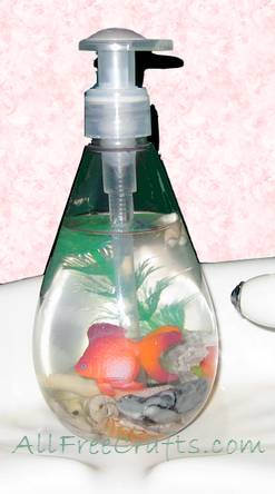 aquarium soap bottle