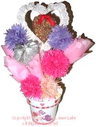 paper flowers bouquet