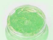 homemade green shower gel