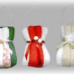 washcloth wrapped soap
