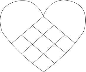 woven heart diagram