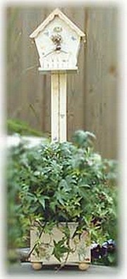 birdhouse planter