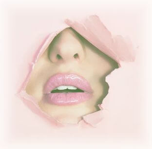 gloss pink lip balm