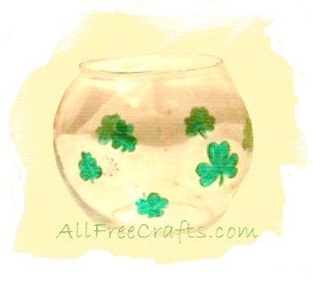 shamrock ivy bowl