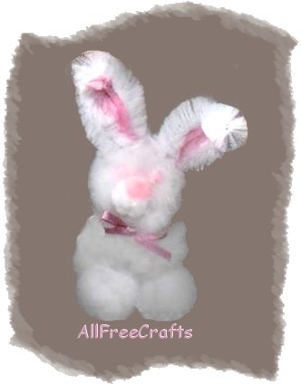 Fluffy Pompom Bunny