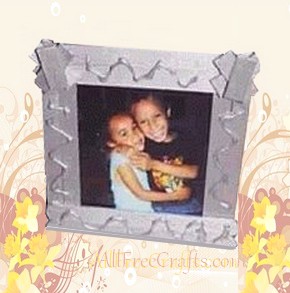 craft stick photo frame