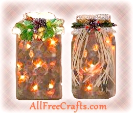 illuminated potpourri jars