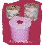 recycled ribbon spool boxes