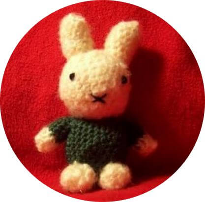free amigurimi bunny pattern