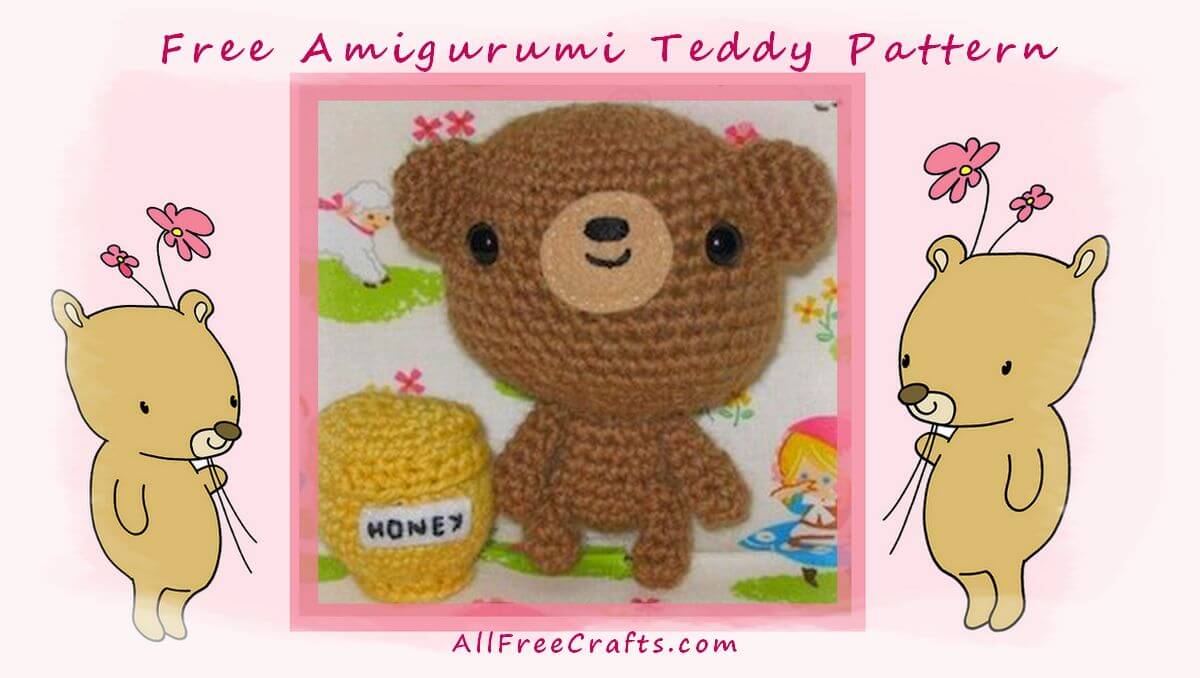 free amigurimi teddy bear pattern