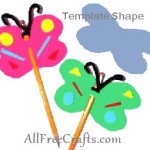 butterfly pencil toppers