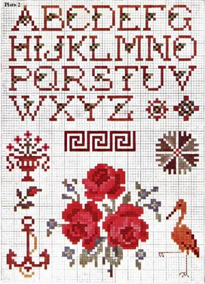 Priscilla Cross Stitch Plate 2 thumbnail