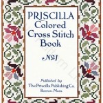 cover of Priscilla Colored Cross Stitch Book No. 1