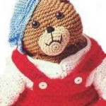 teddy bear overalls