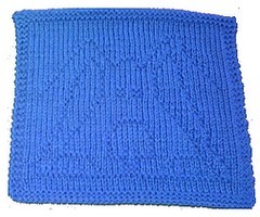 blue dog washcloth