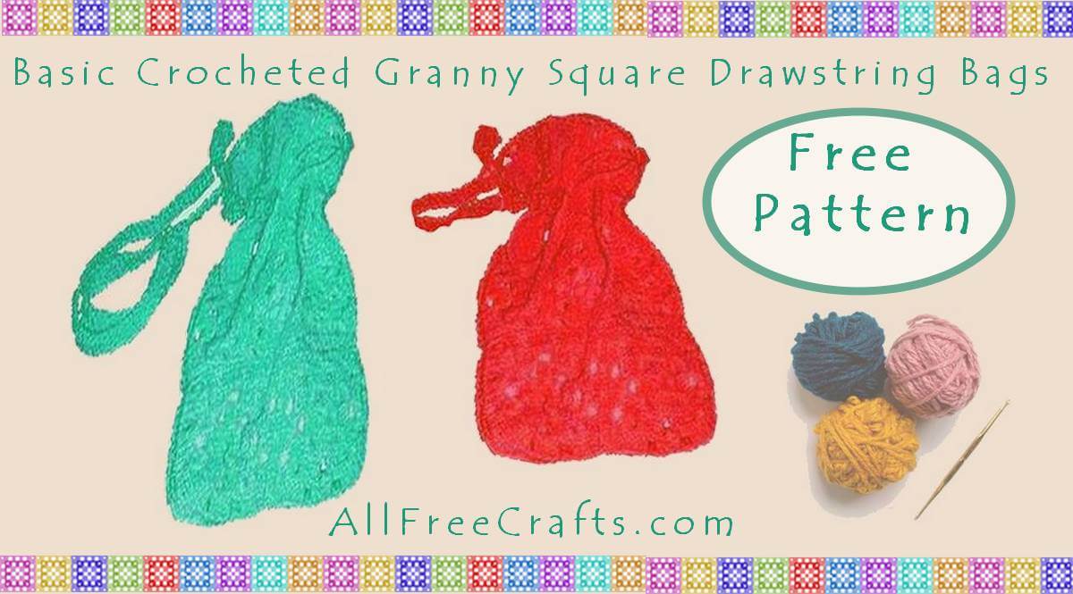 Crochet Granny Squares Bag Pattern