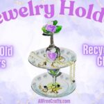 saucer and liquor glasses jewelry catch-all