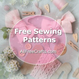free sewing patterns from allfreecrafts.com