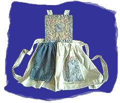 quilt block apron