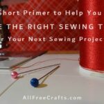 red sewing machine thread