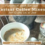 flavored instant coffee mixes