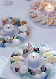 Seashell Candle Ring