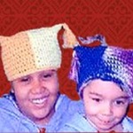crocheted crazy hats for kids