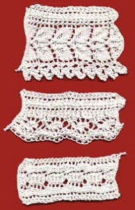 vintage knitted lace edging pattern